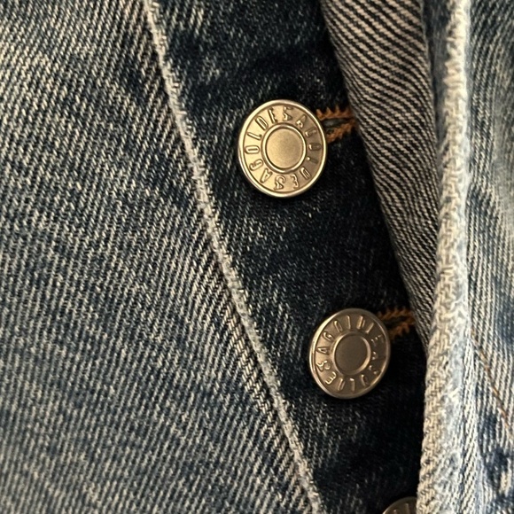 AGOLDE | Classic Jamie High-Rise Tapered Distressed Wash Denim Jeans | Size 25 - Picture 11 of 16